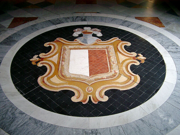 V&aring;benskjold i Stormesterens Palads