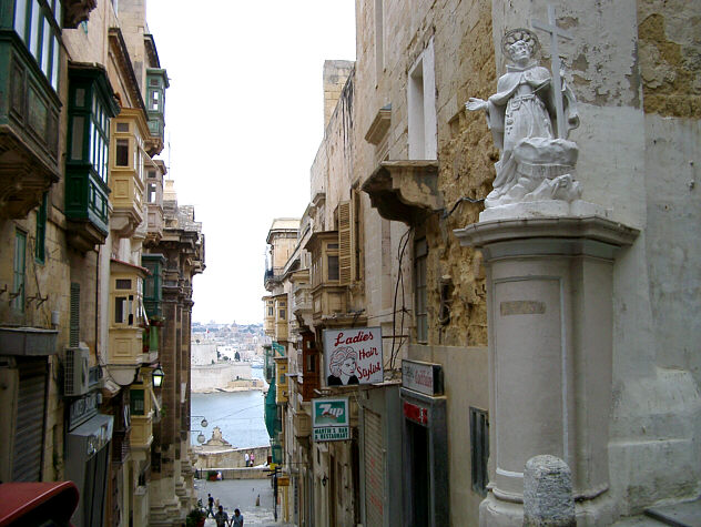 Gadeparti fra Valletta