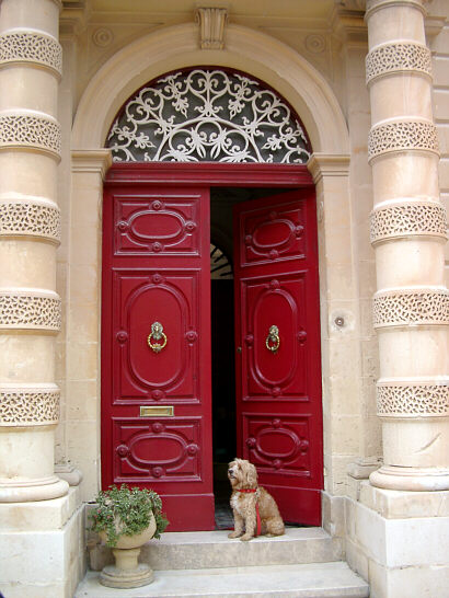 Fornemt d&oslash;rparti i Mdina