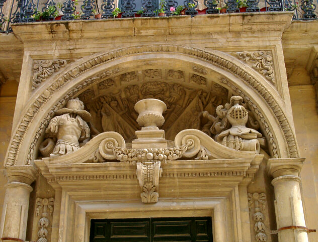 Indgangsportal i Mdina