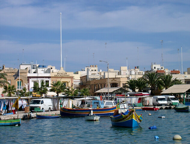 Havnen i Marsaxlokk