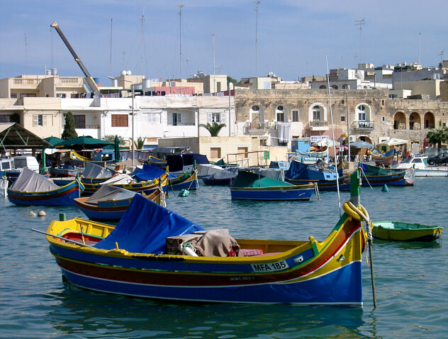 Luzzu i Marsaxlokk.