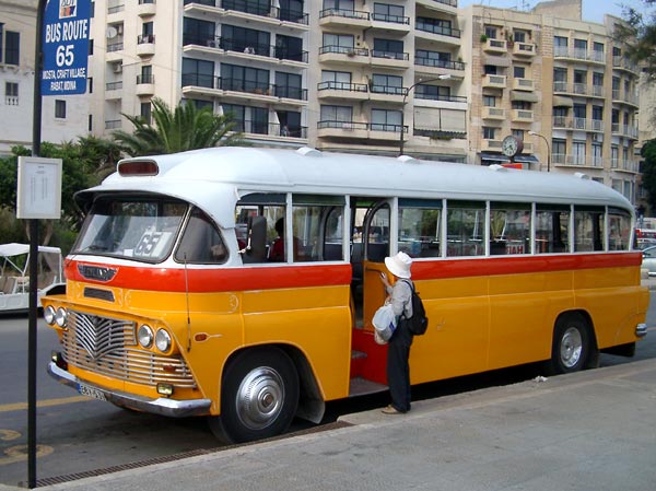 Old bus in Malta