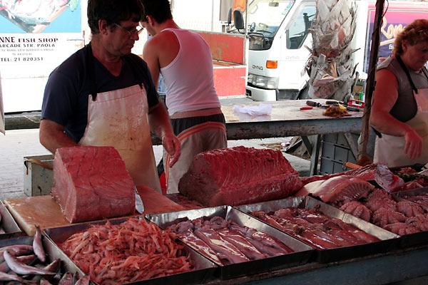 Fish on Marsaxlokk market