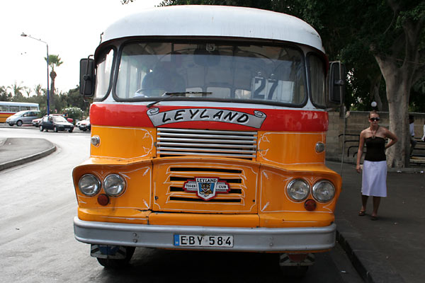 Old Leyland bus