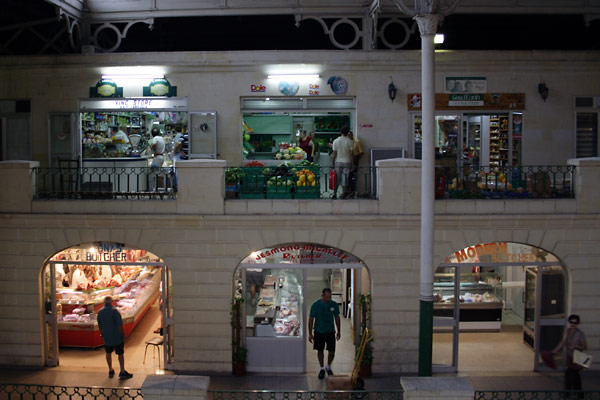 From Valletta's Market Hall
