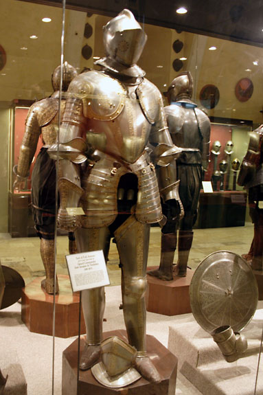 Armour in The Grand Master's Palace