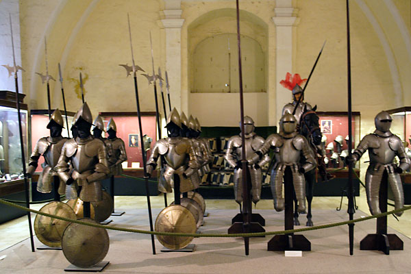Armour and arms in The Grand Master's Palace