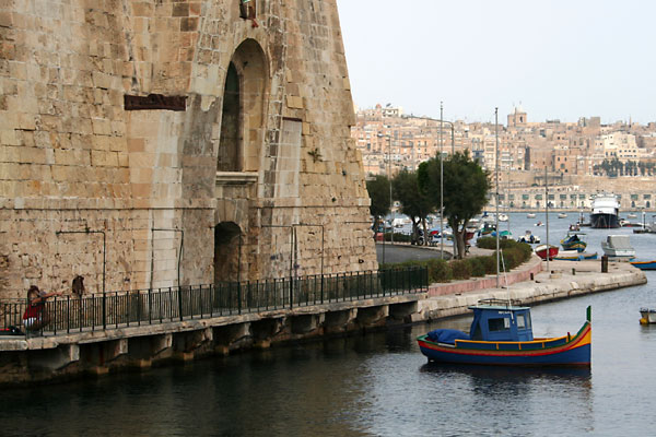 From Grand Harbour in Valletta