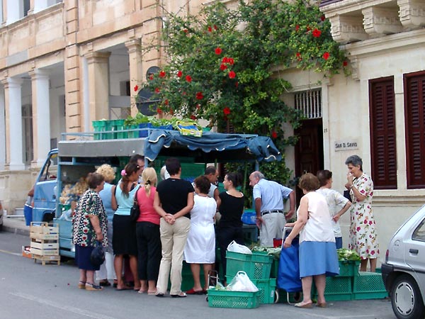Greengrocer in Malta