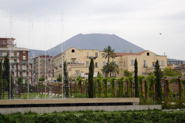 Ercolano og Vesuv