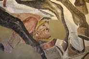 Detailudsnit af mosaik