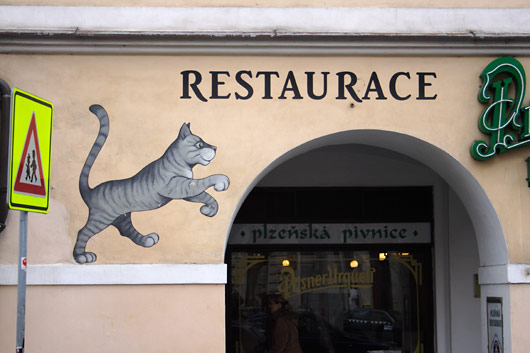 Old pub in Prague