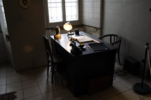 Interrogation room at the Museum of Communism