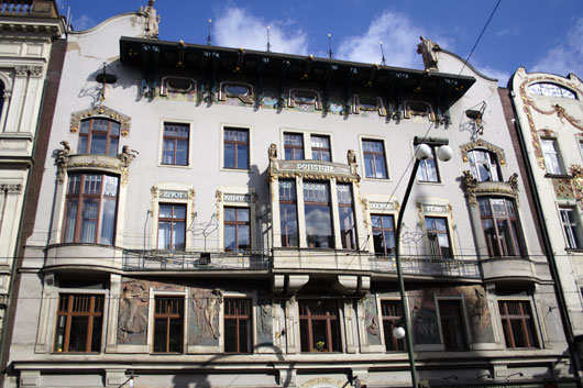House in N�rodni, Prague