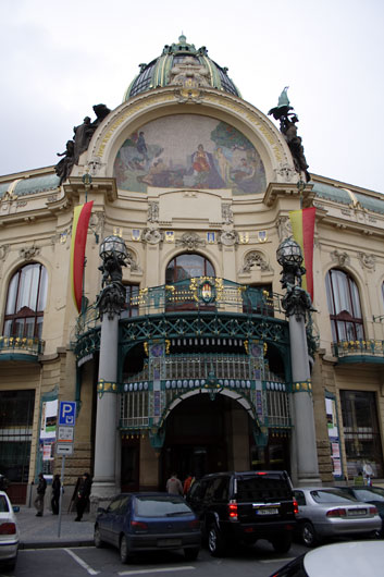 Municipal House in Prague