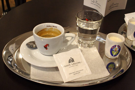 Espresso at Prague's City Museum