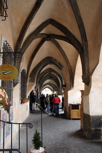 Arcade in Prague