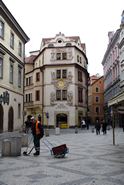 Old beautiful houses in Karlov�