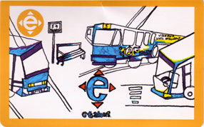Busbillet fra Riga