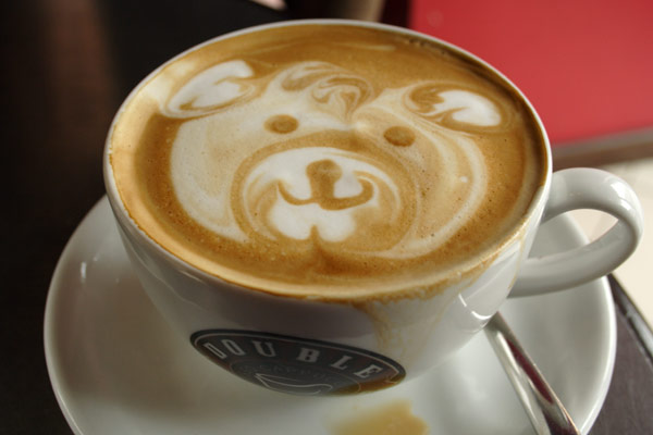 Cappuccino-skumbamse