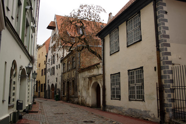 Ved fotomuseet i Riga