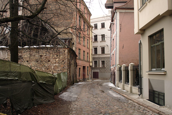 Gade i det gamle Riga