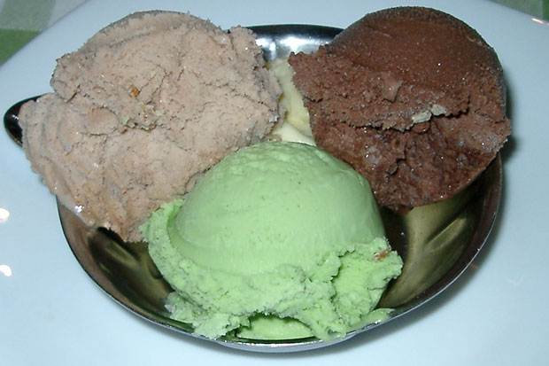 Italiensk is - gelato - p&aring; Osteria della Suburra