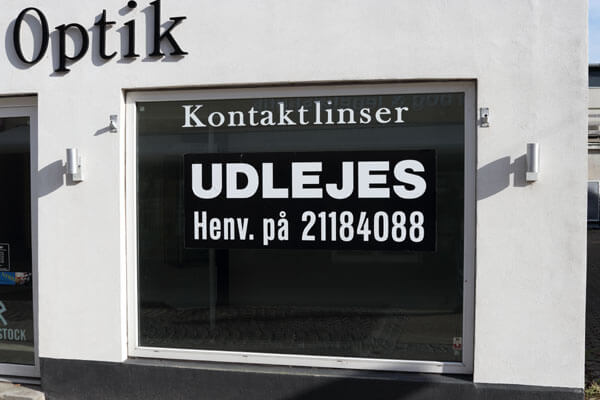 Kontaktlinser udlejes