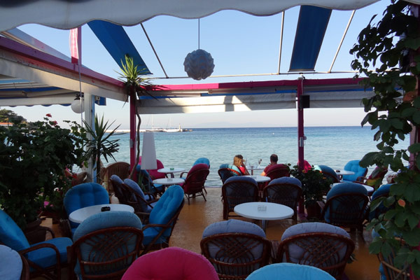 Bar i Kokkari p&aring; Samos