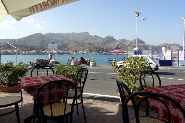 Behagelig udsigt Giardini Naxos