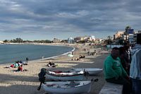 Strand og promenade Giardini Naxos