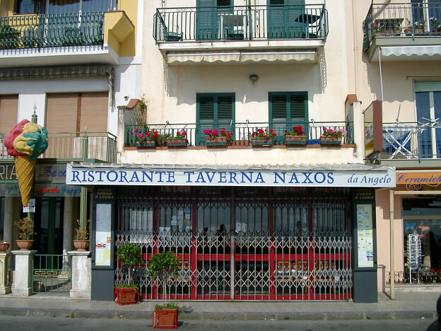 Taverna Naxos da Angelo in Giardini Naxos, Sicily