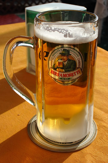 Italiensk fad&oslash;l, Birra Moretti