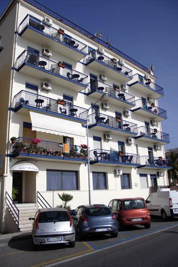 Hotel Villa Pamar i Giardini Naxos