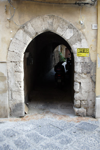 Port i Siracusas gamle by