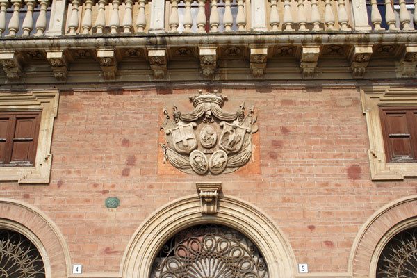 Palazzofacade i Ortigia