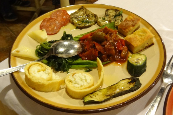 Siciliansk antipasti