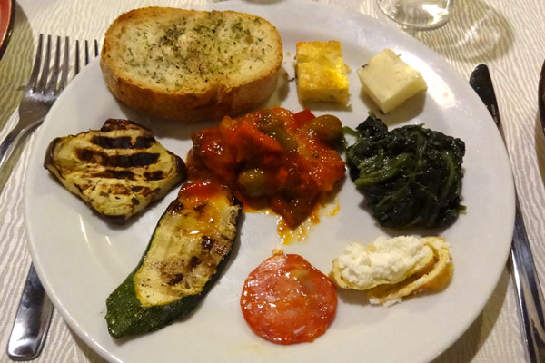 Antipasta p� Osteria Mariano