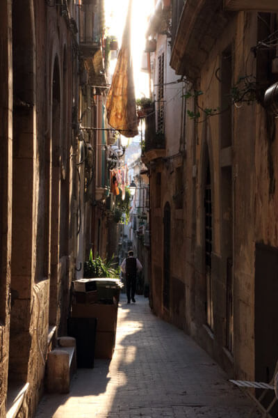 Smal gade i Siracusa