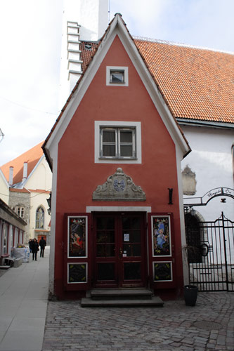 Small house in Tallinn's old town