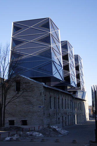 Nyt byggeri oven på gammelt i Tallinn