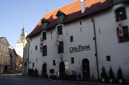 Restaurant Olde Hansa in Tallinn