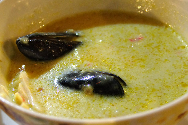 Gr&aelig;sk fiskesuppe