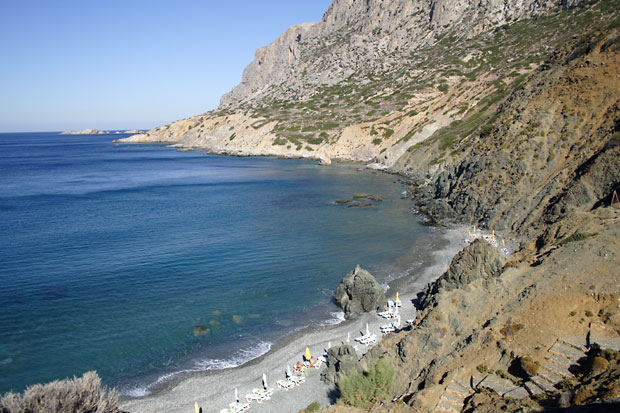 Hohlaka Beach p&aring; Telendos