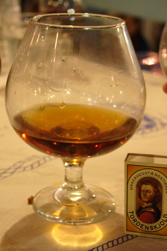 Metaxa p&aring; George's Restaurant