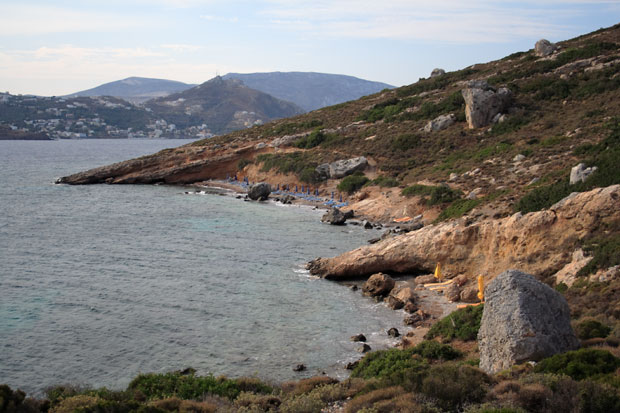 Potha Beach p&aring; Telendos