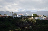Udsigt fra altanen til La Paz