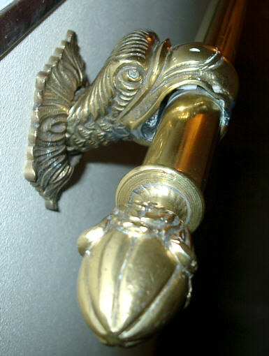 Brass Banister in Venice