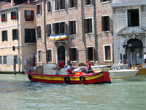 Transporting Goods on the Grand Canal